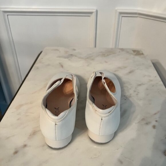 Capezio Girls White Tap Shoes 12M - Picture 6 of 6